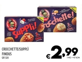 CROCCHETTE/SUPPLÌ FINDUS GR 320