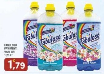 Maury's FABULOSO PAVIMENTI VARI TIPI 1,25 LT offerta