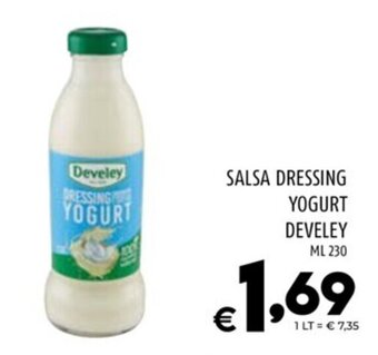 SALSA DRESSING YOGURT DEVELEY ML 230