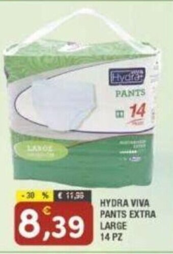 HYDRA VIVA PANTS EXTRA LARGE 14 PZ