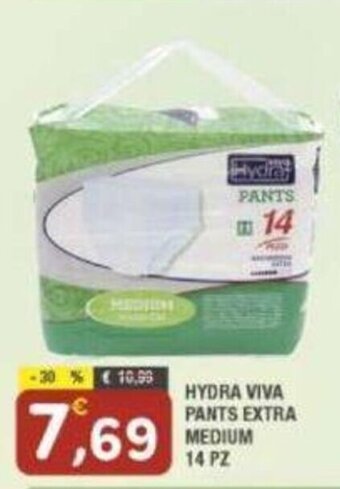 Maury's HYDRA VIVA PANTS EXTRA MEDIUM 14 PZ offerta