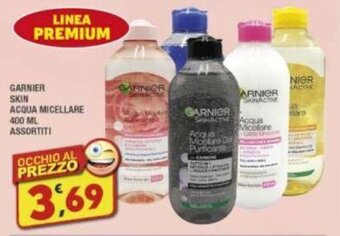 Maury's GARNIER SKIN ACQUA MICELLARE 400 ML ASSORTITI offerta
