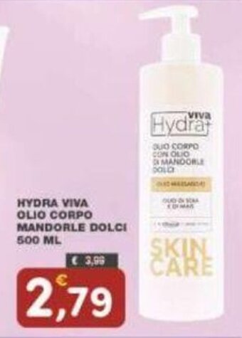 Maury's HYDRA VIVA OLIO CORPO MANDORLE DOLCI 500 ML offerta