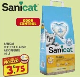 Maury's SANICAT LETTIERA CLASSIC ASSORBENTE 10 LT offerta