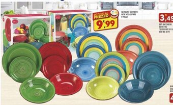 Maury's SERVIZIO DI PIATTI NEW KOS/LIPARI 9 PEZZI offerta