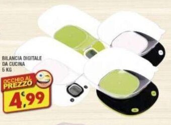 Maury's BILANCIA DIGITALE DA CUCINA 5 KG offerta