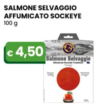 SALMONE SELVAGGIO AFFUMICATO SOCKEYE 100 g