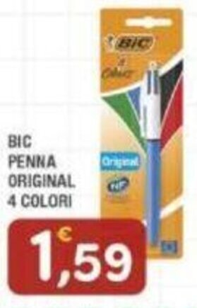 Maury's BIC PENNA ORIGINAL 4 COLORI offerta
