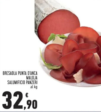 Conad Superstore BRESAOLA PUNTA D'ANCA MALOJA SALUMIFICIO PANZERI offerta