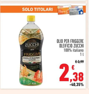 Conad Superstore OLIO PER FRIGGERE OLEIFICIO ZUCCHI 1 l offerta