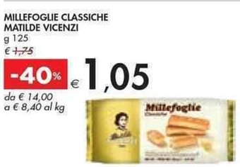 Bennet MILLEFOGLIE CLASSICHE MATILDE VICENZI g 125 offerta