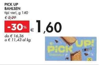 Bennet PICK UP BAHLSEN tipi vari, g 140 offerta