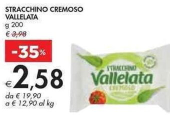Bennet STRACCHINO CREMOSO VALLELATA g 200 offerta