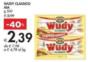 Bennet WUDY CLASSICO AIA g 500 offerta