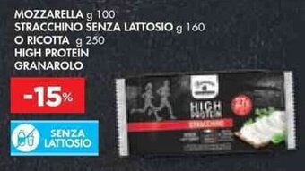 Bennet MOZZARELLA g 100 STRACCHINO SENZA LATTOSIO g 160 offerta