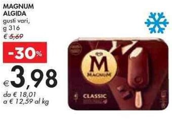 Bennet MAGNUM ALGIDA gusti vari, g 316 offerta