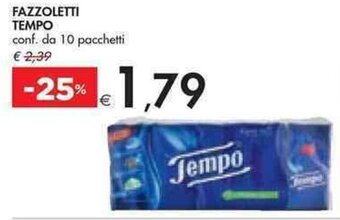 Bennet FAZZOLETTI TEMPO offerta
