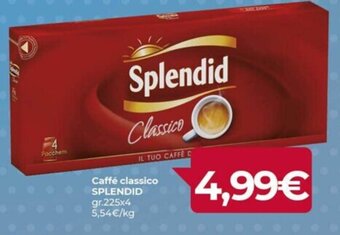 Eurospar Caffé classico SPLENDID gr.225x4 offerta