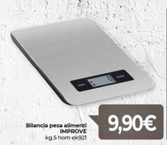 Eurospar Bilancia pesa alimenti IMPROVE kg.5 offerta