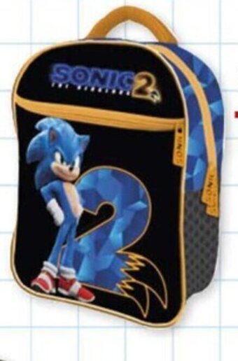 Eurospar Zaino ovetto scuola bambino SONIC offerta