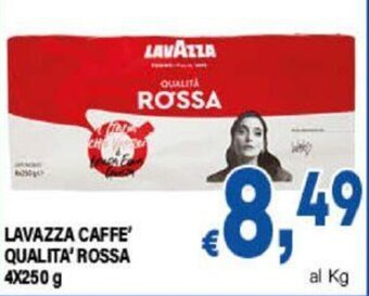 DEM LAVAZZA CAFFE' QUALITA' ROSSA 4x250 g offerta