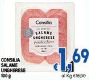 DEM CONSILIA SALAME UNGHERESE 100 g offerta