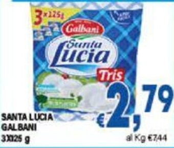DEM SANTA LUCIA GALBANI 3X125 g offerta