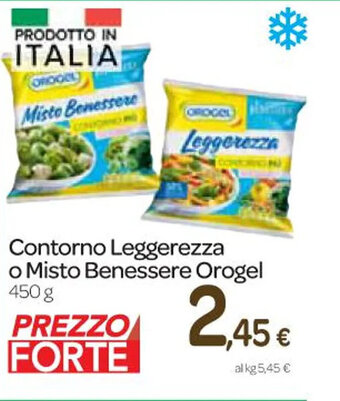 Carrefour Express Contorno Leggerezza o Misto Benessere Orogel 450 g offerta