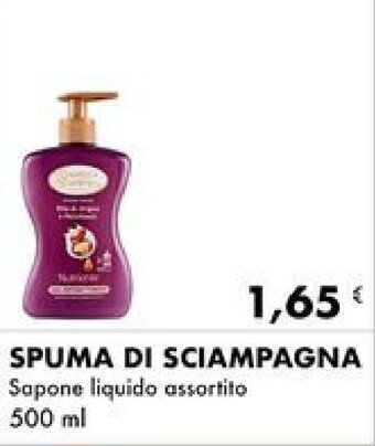 Iper Tosano SPUMA DI SCIAMPAGNA Sapone liquido assortito 500 ml offerta
