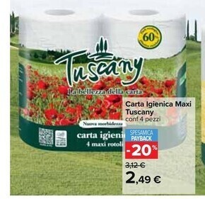 Carrefour Iper Carta igienica maxi offerta