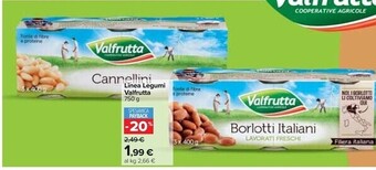 Carrefour Iper Valfrutta linea legumi offerta