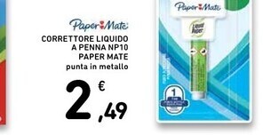 Conad Superstore Papermate correttore liquido a penna np10 offerta