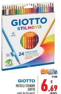 Conad Superstore Giotto pastelli stilnovo offerta