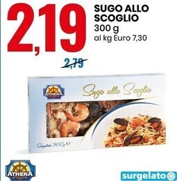 Eurospin Athena sugo allo scoglio offerta