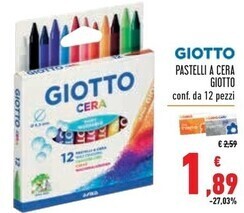 Giotto pastelli a cera