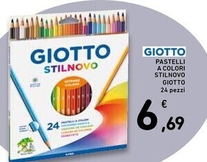 Conad Superstore Giotto pastelli a colori stilnovo offerta