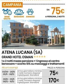 Eurospin Grand hotel osman offerta