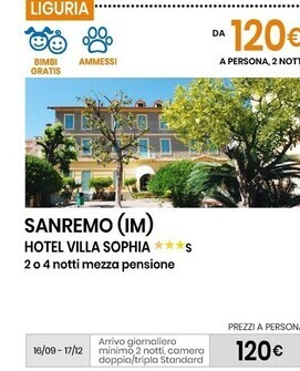 Eurospin Hotel villa sophia offerta