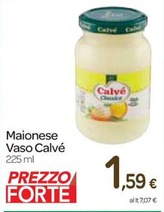 Carrefour Express Maionese Vaso Calvé 225 ml offerta