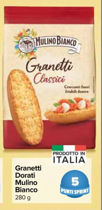 Carrefour Express Granetti Dorati Mulino Bianco 280 g offerta