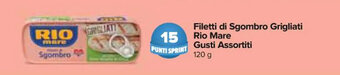 Carrefour Express Filetti di Sgombro Grigliati Rio Mare Gusti Assortiti 120 g offerta