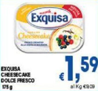 DEM EXQUISA CHEESECAKE DOLCE FRESCO 175 g offerta
