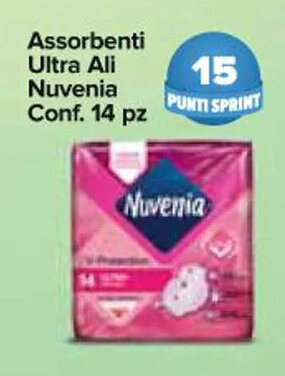 Assorbenti Ultra Ali Nuvenia Conf. 14 pz
