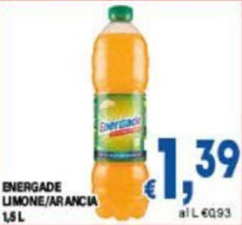 DEM ENERGADE LIMONE/ARANCIA 1,5 L offerta
