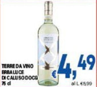 DEM TERRE DA VINO ERBALUCE DI CALUSO DOCG 75 CL offerta