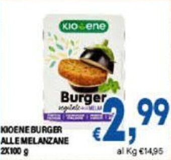 DEM KIOENE BURGER ALLE MELANZANE 2x100 g offerta