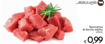 Eurospesa Spezzatino di bovino adulto offerta