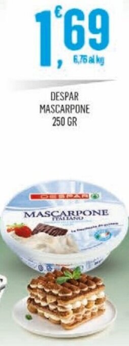 Vibian DESPAR MASCARPONE 250 GR offerta