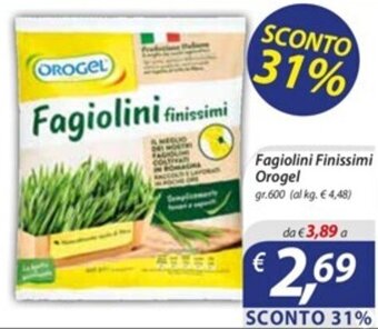 DiMeglio Fagiolini Finissimi Orogel gr.600 offerta