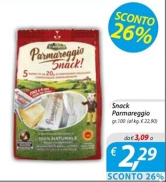 DiMeglio Snack Parmareggio gr.100 offerta